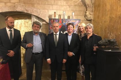 Откриване на изложба на Вежди Рашидов и Николай Янакиев в Барселона